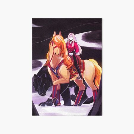 The Emperor's Hunting Party Art Board Print