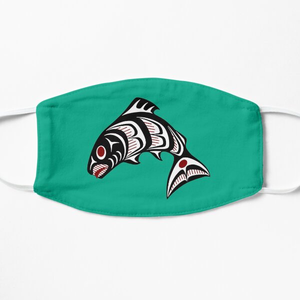 Northwest Pacific coast Haida art Salmon Mask