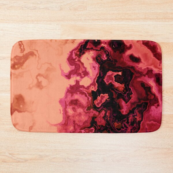 Item preview, MELON & BEED RED MARBLED GEODE designed and sold by Pia Schneider.