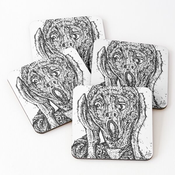 Item preview, THE SCREAM  ( EDVARD MUNCH ) - ink version designed and sold by lautir.