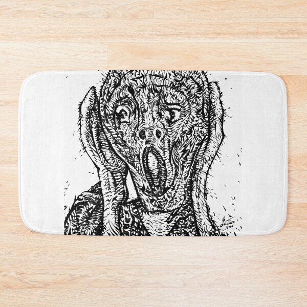 Item preview, THE SCREAM  ( EDVARD MUNCH ) - ink version designed and sold by lautir.