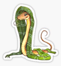 Snake House Mascot Sticker