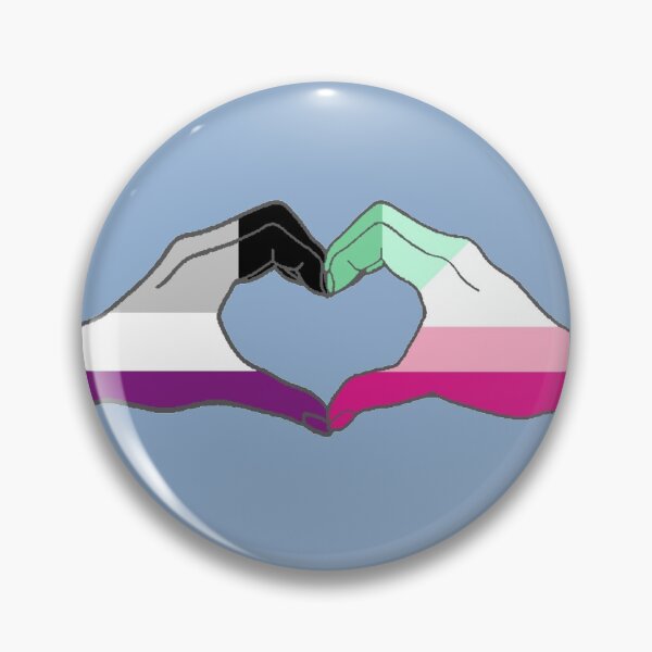 Aperçu de l'œuvre Ace & Abro Solidarity Hands créée et vendue par Asexual ACES.
