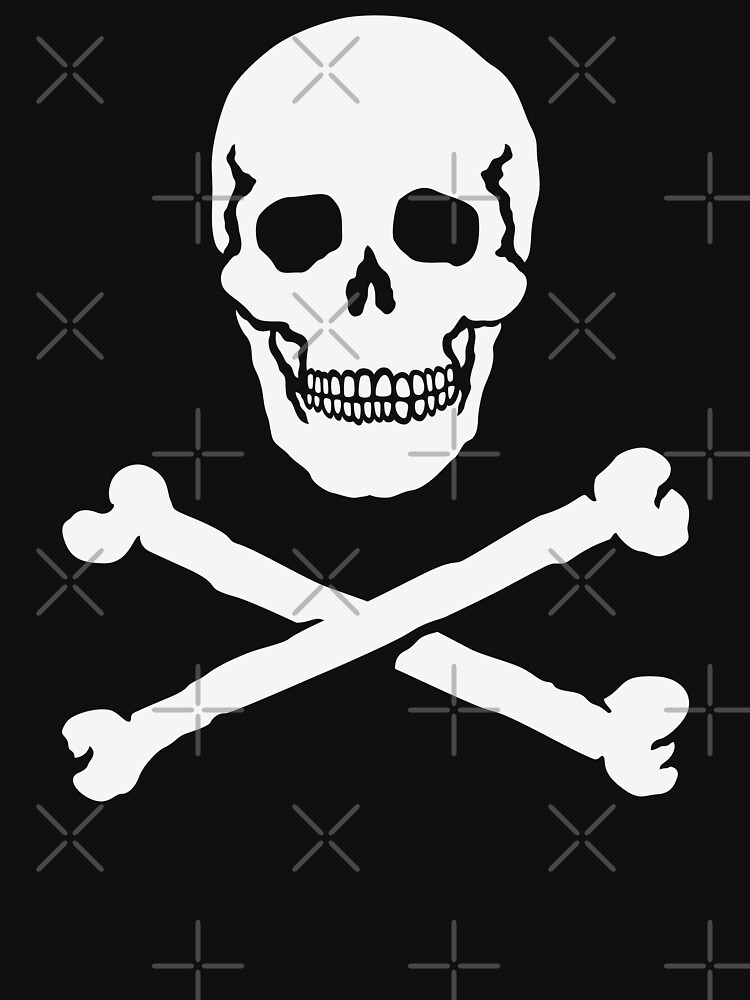 Discover Skull / Jolly Roger / Crâne / Calavera / Totenkopf | Active T-Shirt