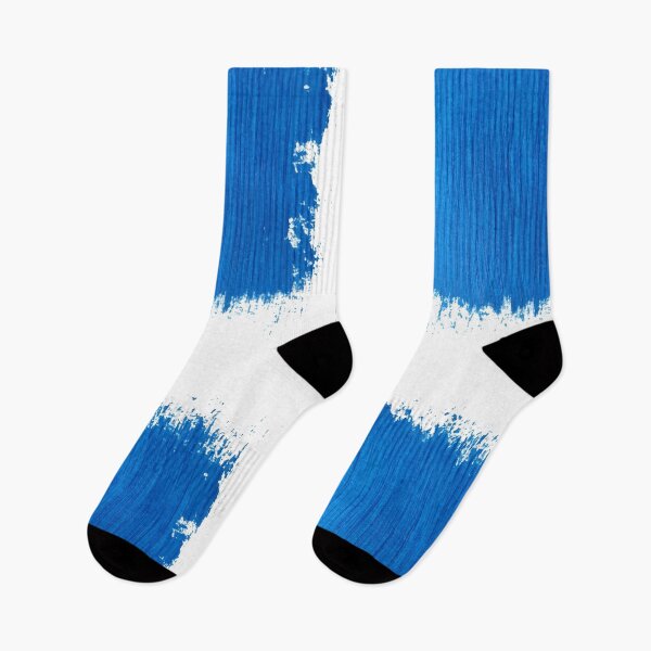Item preview, Square blue watercolour  designed and sold by lantica.