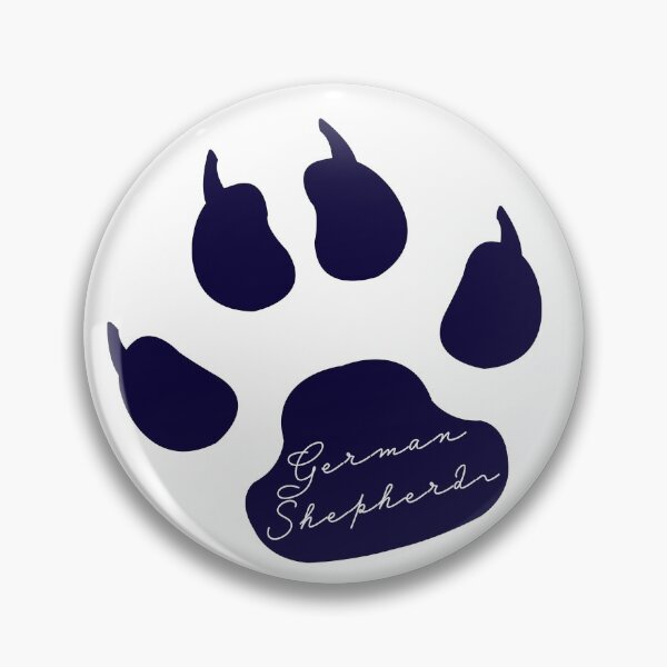 Item preview, German Shepherd Paw Print designed and sold by EricaMinden.