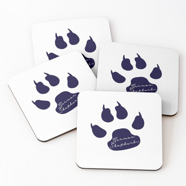 Item preview, German Shepherd Paw Print designed and sold by EricaMinden.