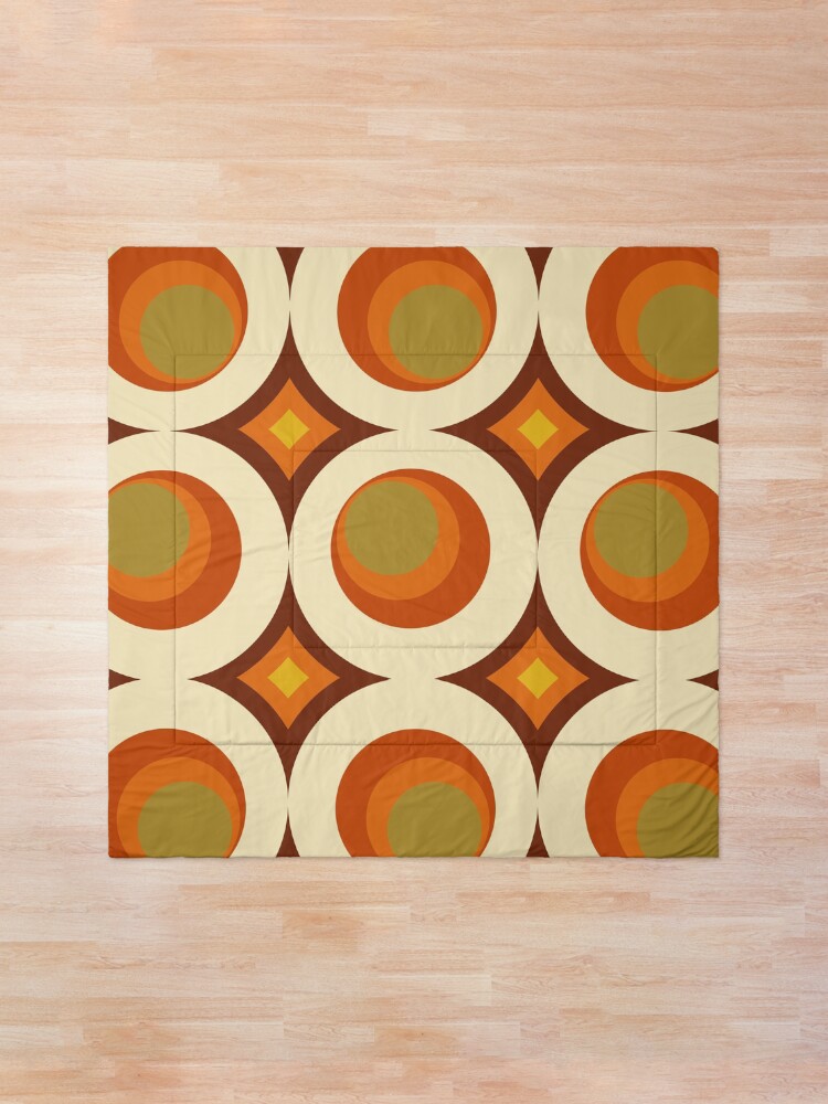 Alternate view of Mid-Century Modern 70s Comforter