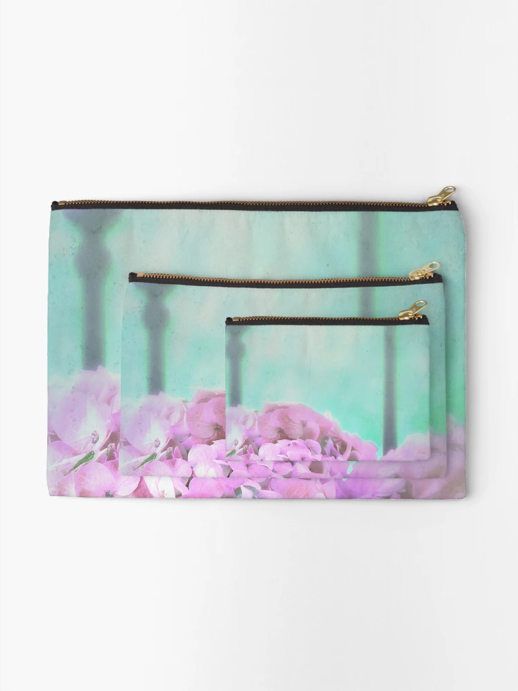 Thumbnail 2 of 4, Zipper Pouch, Hydrangea designed and sold by Artskratch.