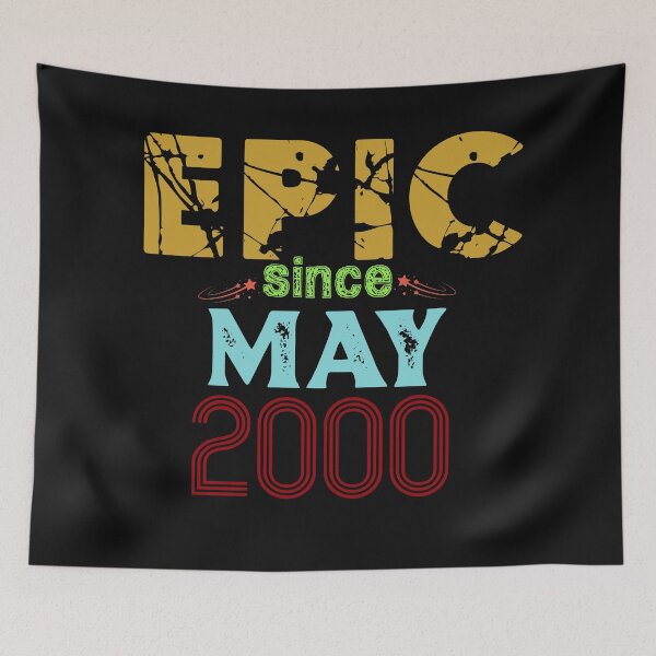 Item preview, Epic Since May 2000: Funny 20th Birthday Gift Idea designed and sold by cutitoutsir.