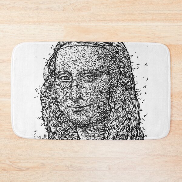 Item preview, MONA LISA after LEONARDO DA VINCI  - ink version designed and sold by lautir.