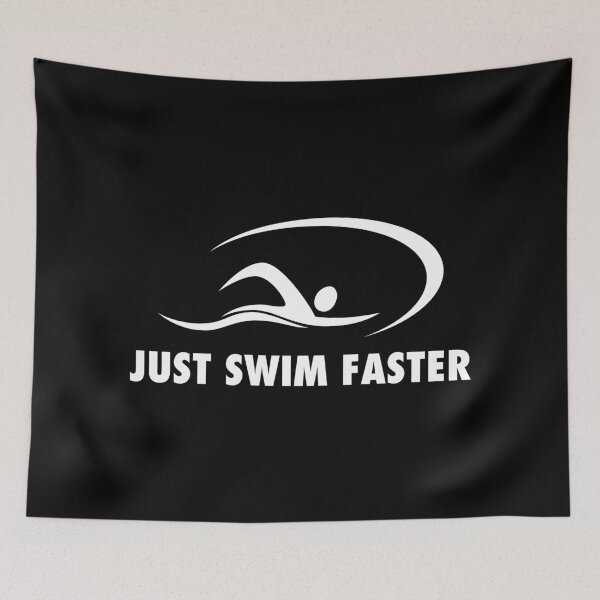 Item preview, Just Swim Faster - Best Funny Swimmer Gift | Swimming Pool designed and sold by sviatos.