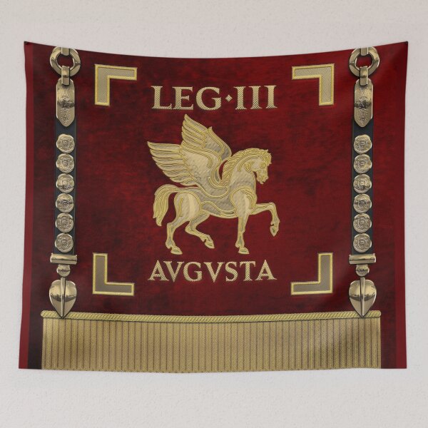 Item preview, Standard of the Third Augustan Legion - Vexillum of Legio III Augusta designed and sold by Serge Averbukh Art Studio.