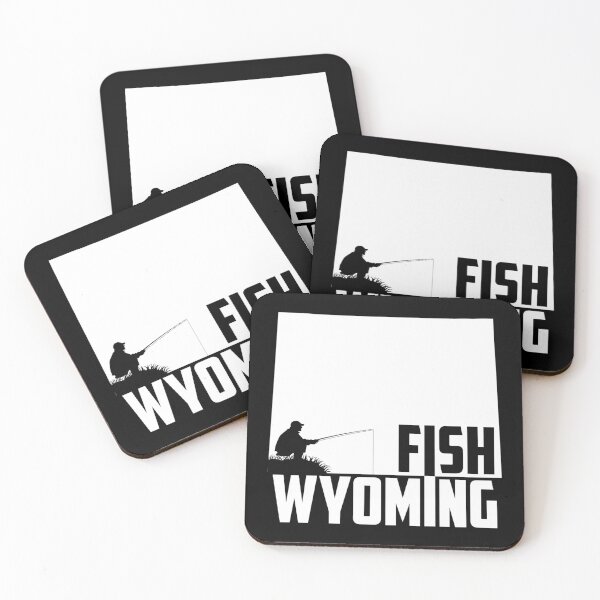 Item preview, Fish Wyoming Fishing print designed and sold by jakehughes2015.