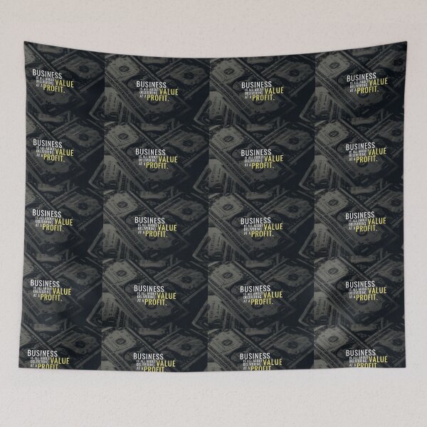Item preview, Business is all about delivering Value at a Profit designed and sold by hiunlimit.