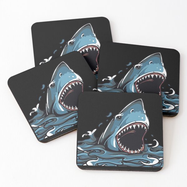 Item preview, Angry Shark designed and sold by TinoThreads.