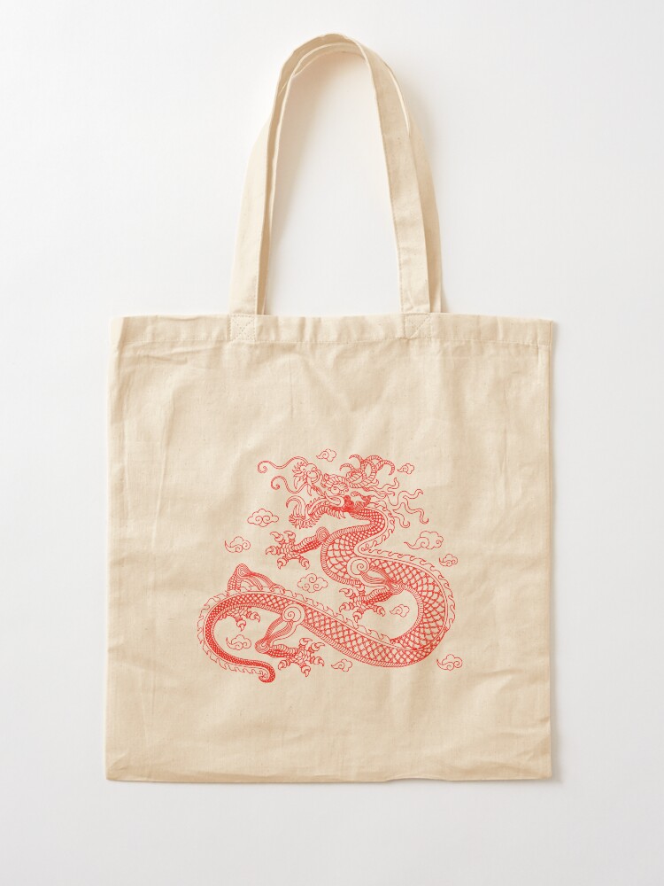 Alternate view of Red Dragon Tote Bag