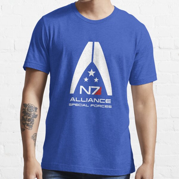 Vista previa del artículo con la obra «Mass Effect - Alliance Special Forces N7», diseñado y vendido por GasparArts.