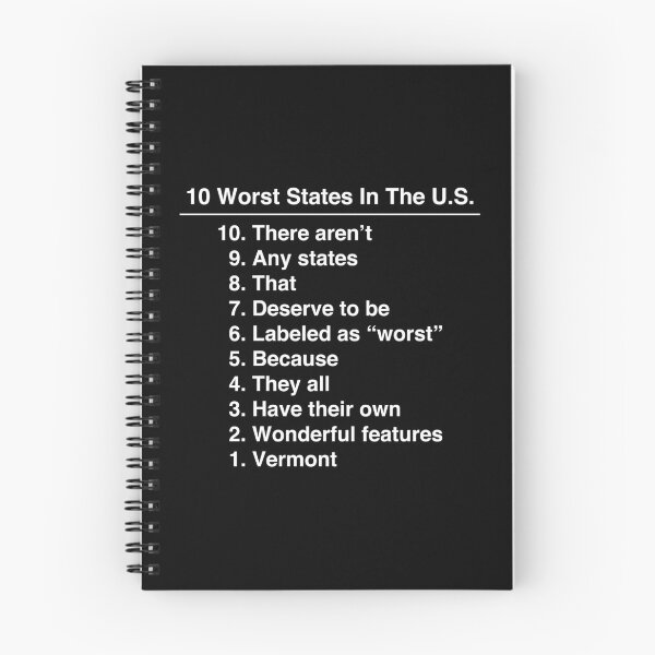 Item preview, Vermont Is The Worst State Ever Funny product designed and sold by jakehughes2015.