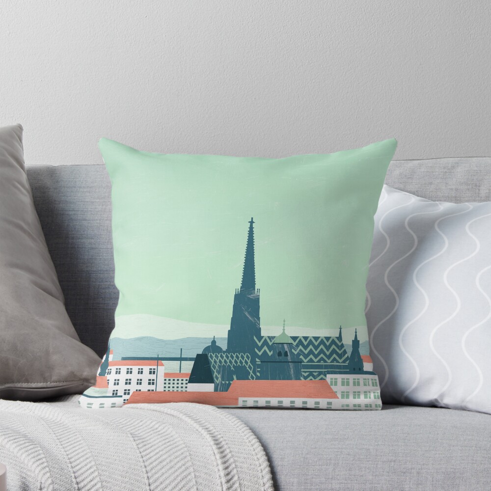 Item preview, Throw Pillow designed and sold by katinkareinke.