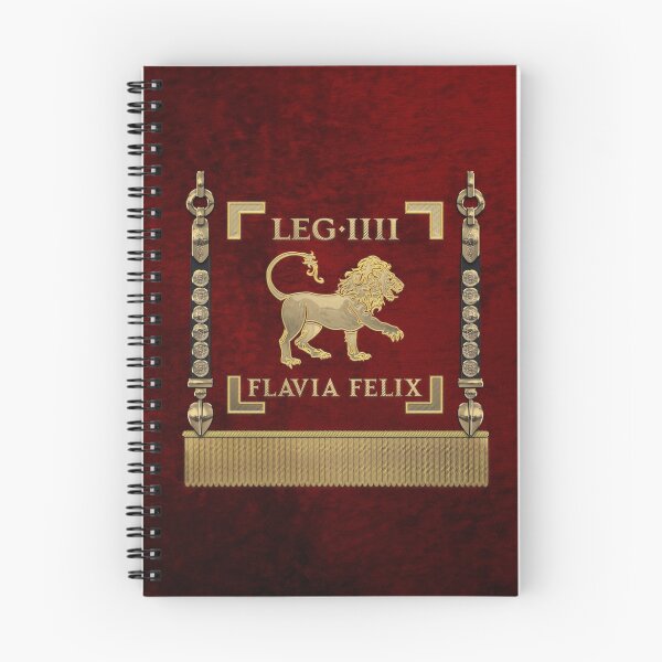 Item preview, Standard of the Lucky Flavian Fourth Legion - Vexillum of Legio IV Flavia Felix designed and sold by Serge Averbukh Art Studio.
