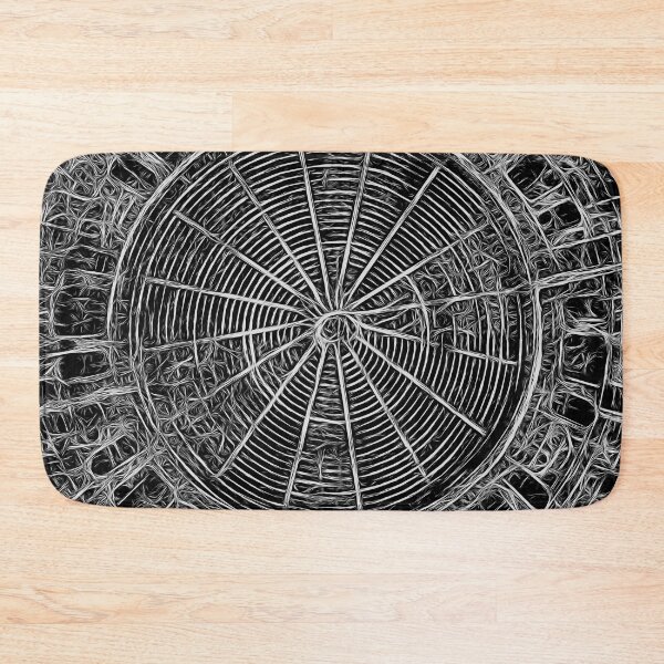 Item preview, Mandala - central web black and white designed and sold by Brian Vegas.