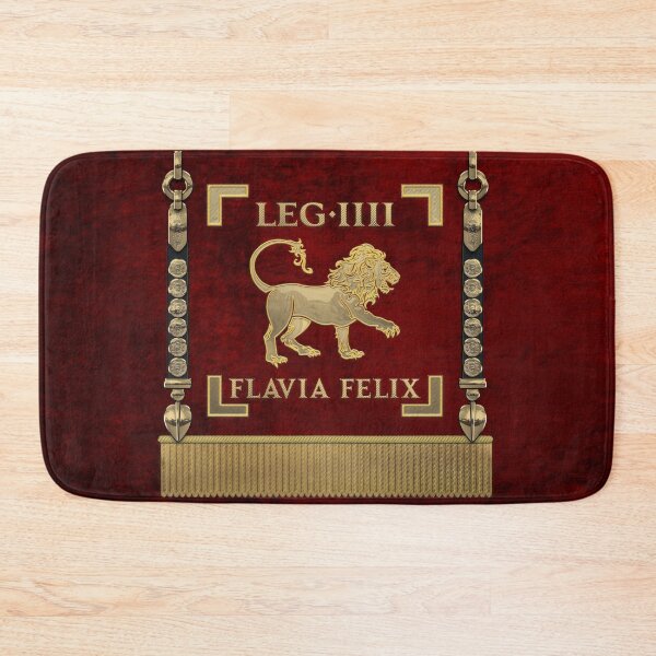 Item preview, Standard of the Lucky Flavian Fourth Legion - Vexillum of Legio IV Flavia Felix designed and sold by Serge Averbukh Art Studio.