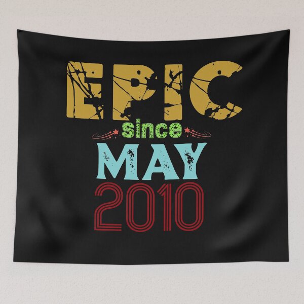 Item preview, Epic Since May 2010: Funny 10th Birthday Gift Idea designed and sold by cutitoutsir.