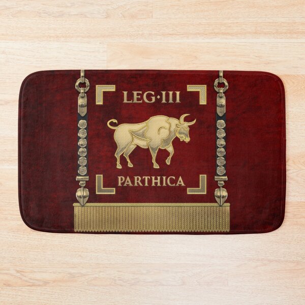Item preview, Standard of the Parthian-conquering Third Legion - Vexillum of The Legio III Parthica designed and sold by Serge Averbukh Art Studio.
