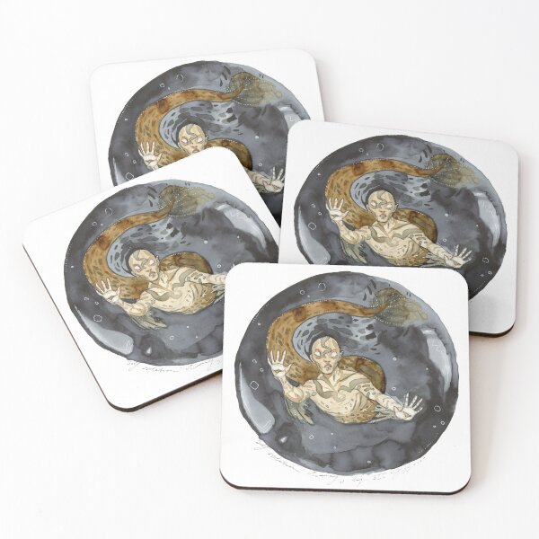 Item preview, Watery Isolation designed and sold by Isberg Illustration.