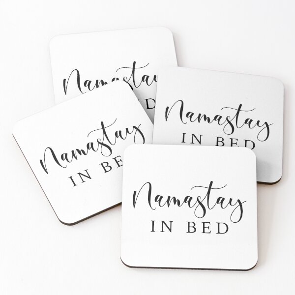 Item preview, Namastay in Bed designed and sold by doodle189.