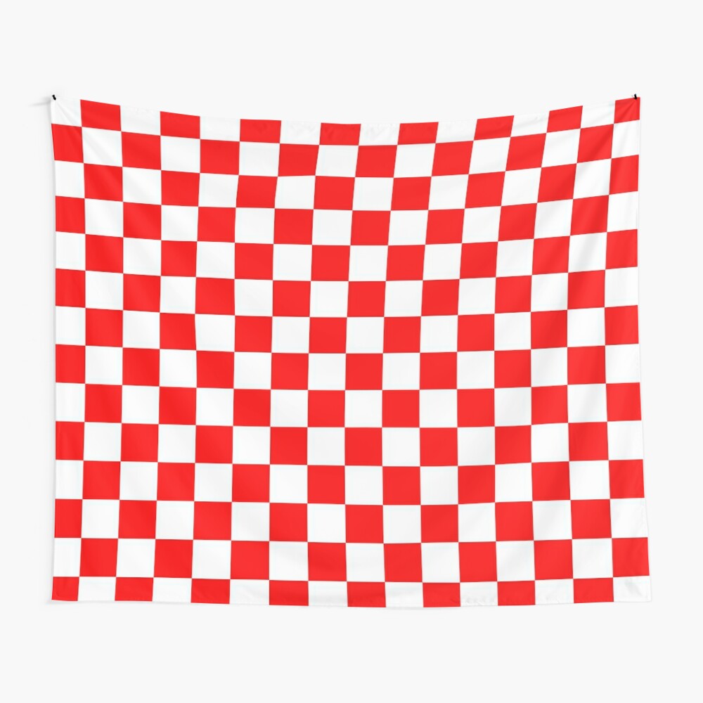 CROATIAN INSPIRATION? Louis Vuitton uses red and white checkers in