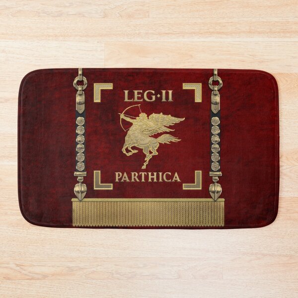 Item preview, Standard of the Parthian-conquering Second Legion - Vexillum of The Legio II Parthica designed and sold by Serge Averbukh Art Studio.