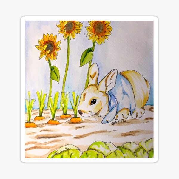 Item preview, Peter Rabbit (In My Style) designed and sold by VintagemoonArt.
