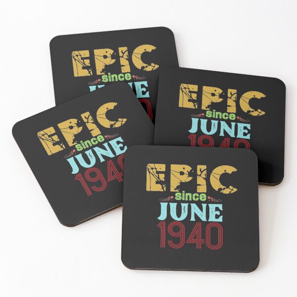 Item preview, Epic Since June 1940: Funny 80th Birthday Gift Idea designed and sold by cutitoutsir.