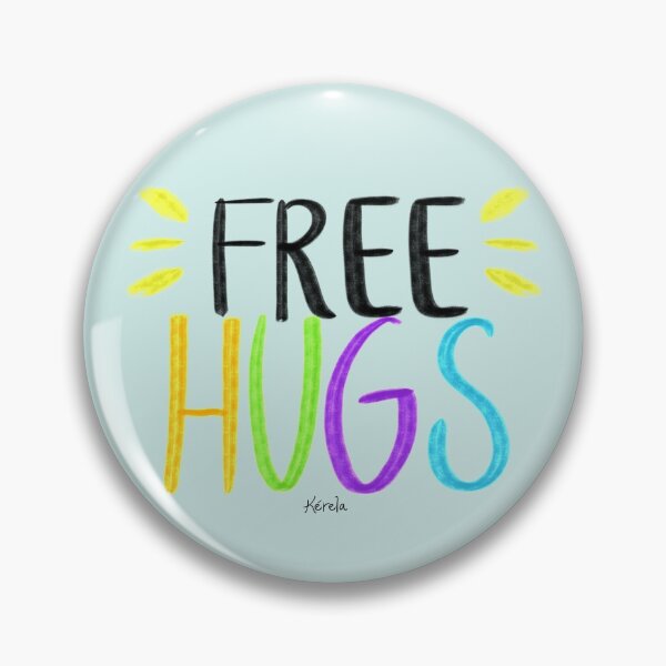 Item preview, Colorful free hugs designed and sold by Kerela.