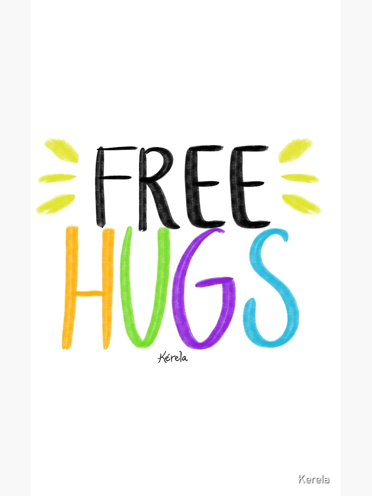 わかな＊free hugs goods Amazon.com: Free Hugs Just Kidding Don't Touch Me Pullover