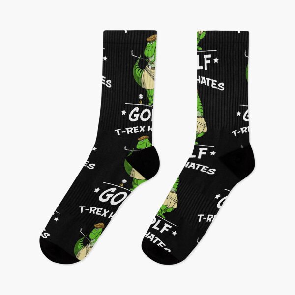 Item preview, T-Rex Dinosaur Hates Golf designed and sold by underheaven.