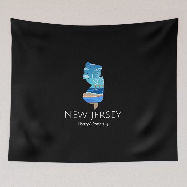 Item preview, New Jersey Proud State Motto Liberty & Prosperity graphic designed and sold by jakehughes2015.