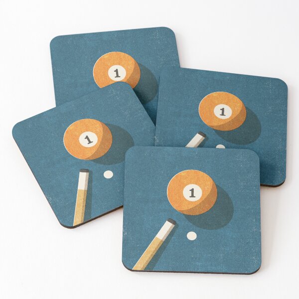 Item preview, BILLIARDS / Ball 1 designed and sold by danielcoulmann.