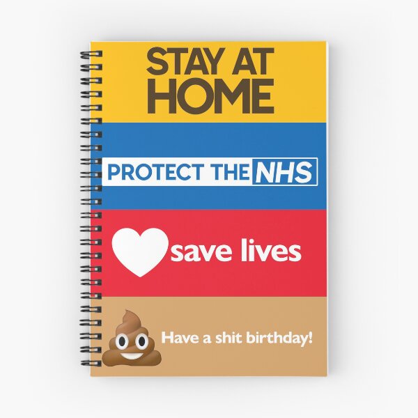 Item preview, Stay At Home | Birthday Card designed and sold by WelshBanter.