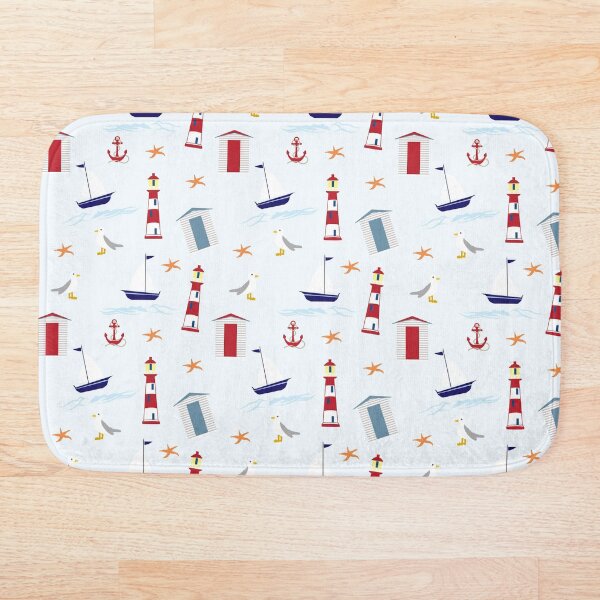 Nautical Bath Mat