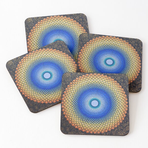 Item preview, Mandala on canvas designed and sold by viodots.