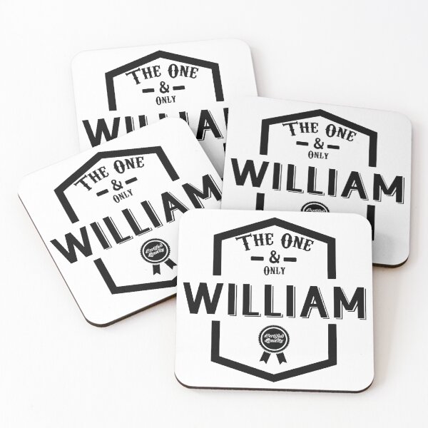 Item preview, William, the one and only. Quality Certified  designed and sold by rodmendonca.
