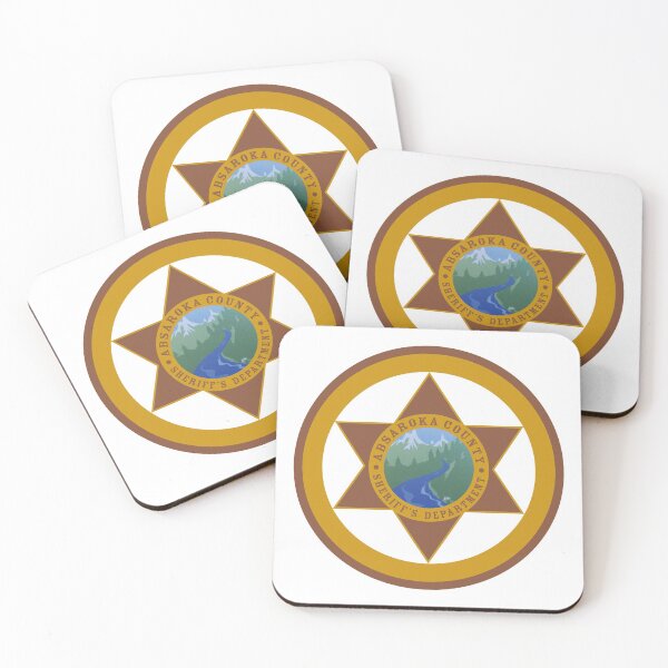 Item preview, Longmire Absaroka County Sheriff's Badge designed and sold by astroginseng.