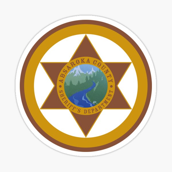 Item preview, Longmire Absaroka County Sheriff's Badge designed and sold by astroginseng.