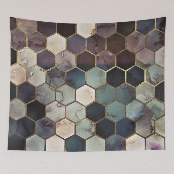 Item preview, RUGGED MARLBE HEAGON DARK by Monika Strigel designed and sold by SunlightStudios.