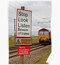 Stop Look Listen Poster