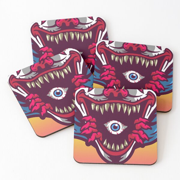Item preview, Clown Mouth Scary horror Gamer Cartoon Face designed and sold by thegoodwordsco.