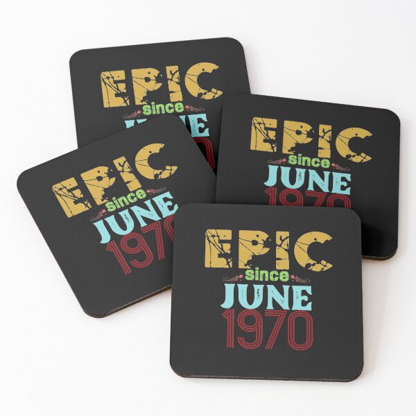 Item preview, Epic Since June 1970: Funny 50th Birthday Gift Idea designed and sold by cutitoutsir.